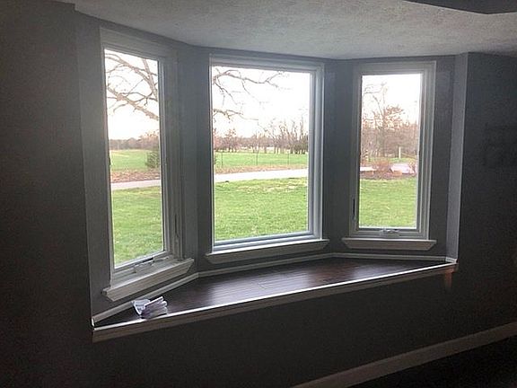 Bay window living room