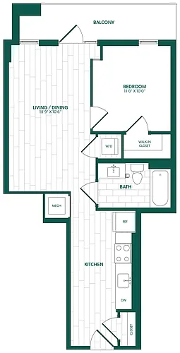Floor plan B01