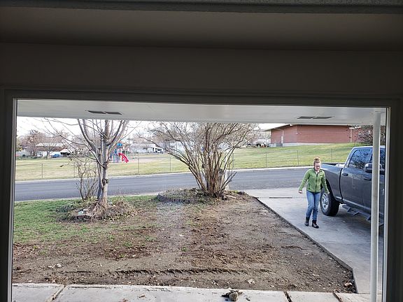 Looking out dining room at Mcsorely