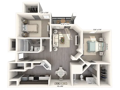 Floor plan B2