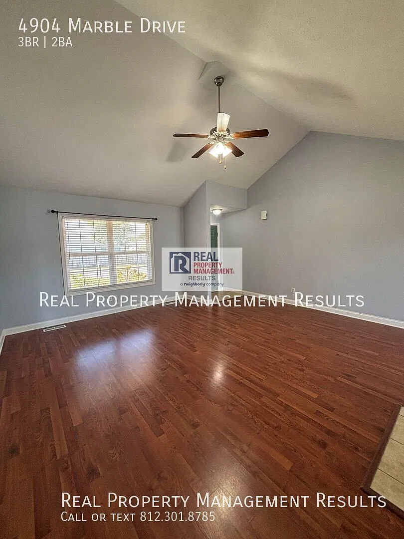 Newburgh Living with Open Layout, Garage, & Fenced Backyard — Photo 3