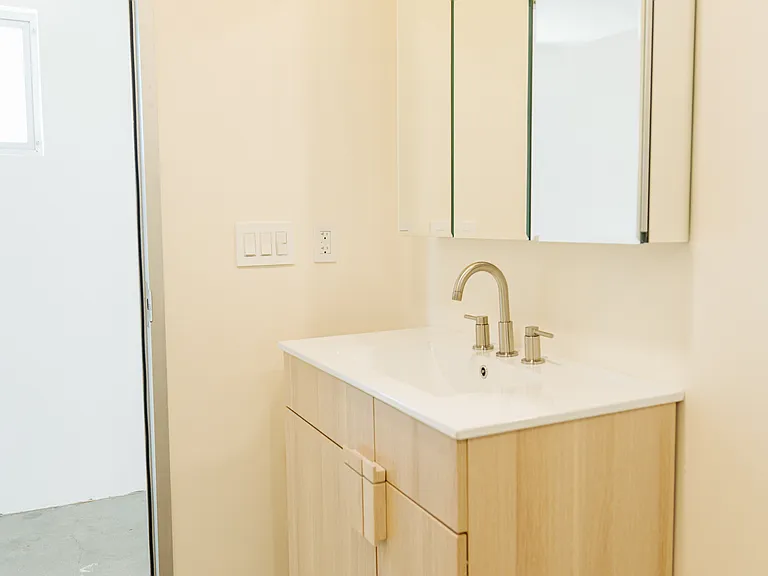 Brand new bathroom.