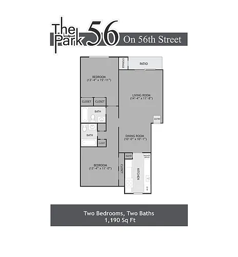 Floor plan 2-1190sqft