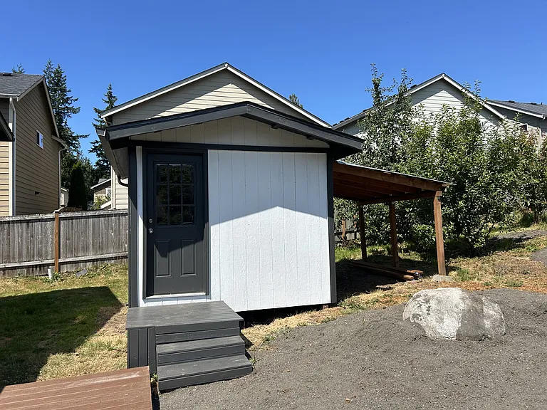 Secure storage shed
