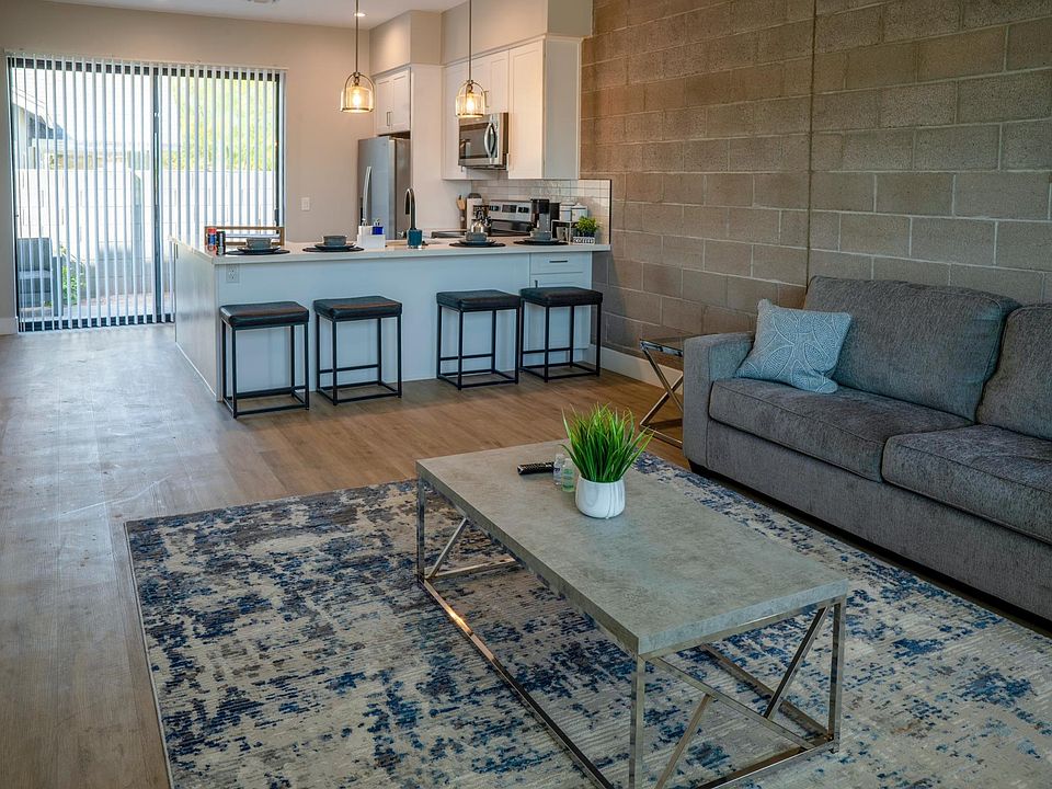 Kitchen and view using this space as a living room.