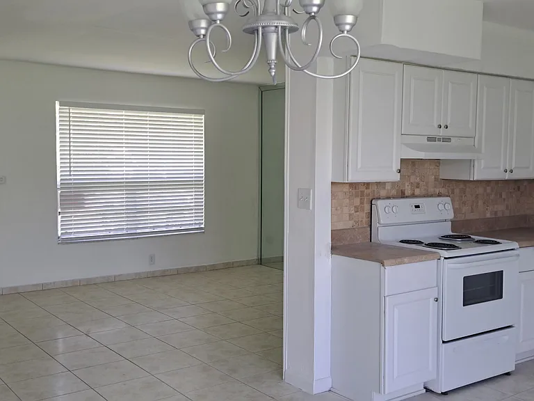 Living Room & Kitchen View