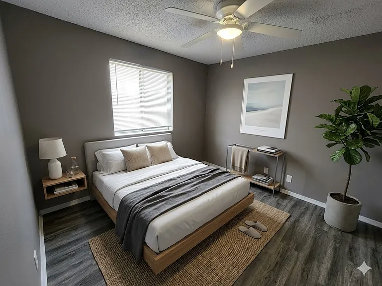 Bedroom #1- staged