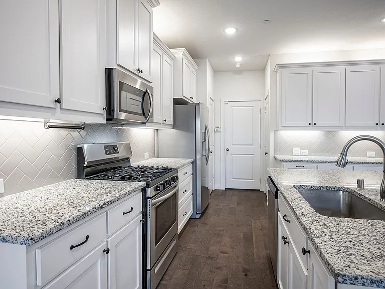 Chefs dream, gas cooktop.