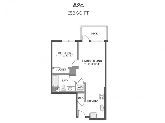 Floor plan A2c