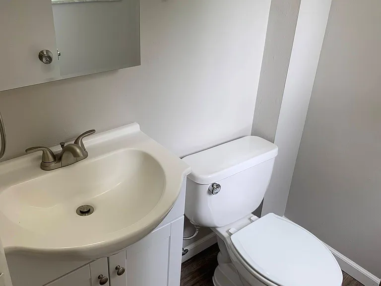 Primary half bathroom