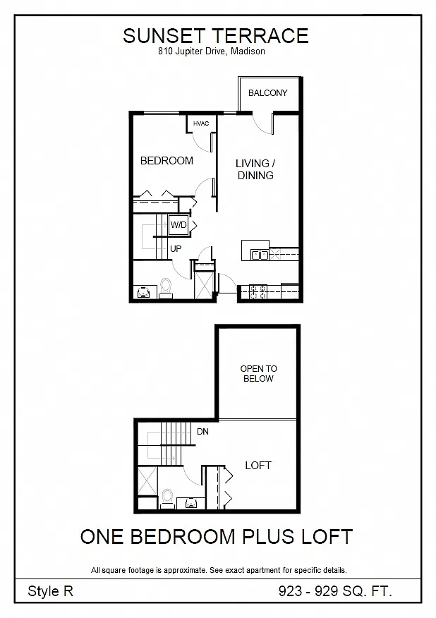 Floor plan R