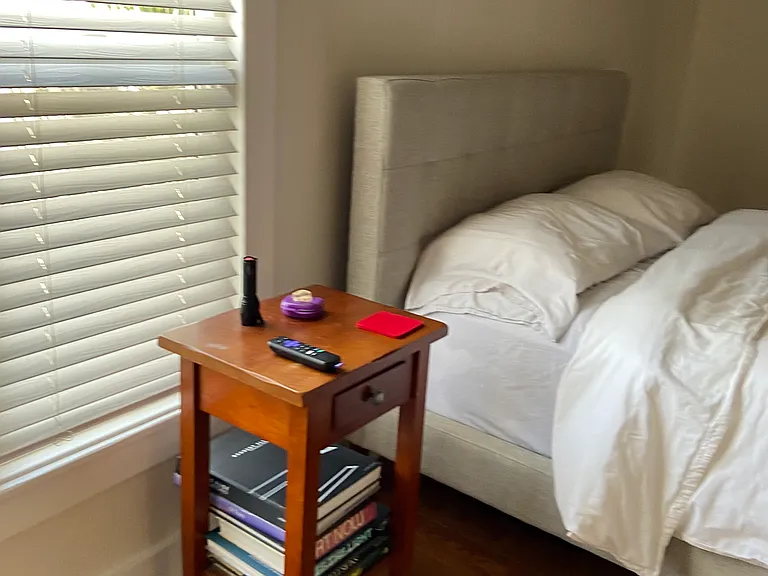 Large bedroom with large closets
