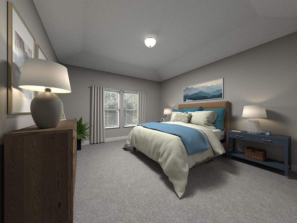 The primary suite offers a private retreat.