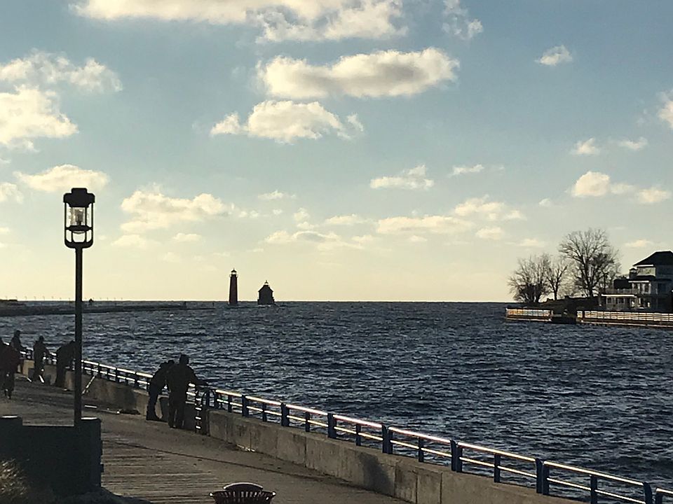 Lake Michigan/ Grand River 