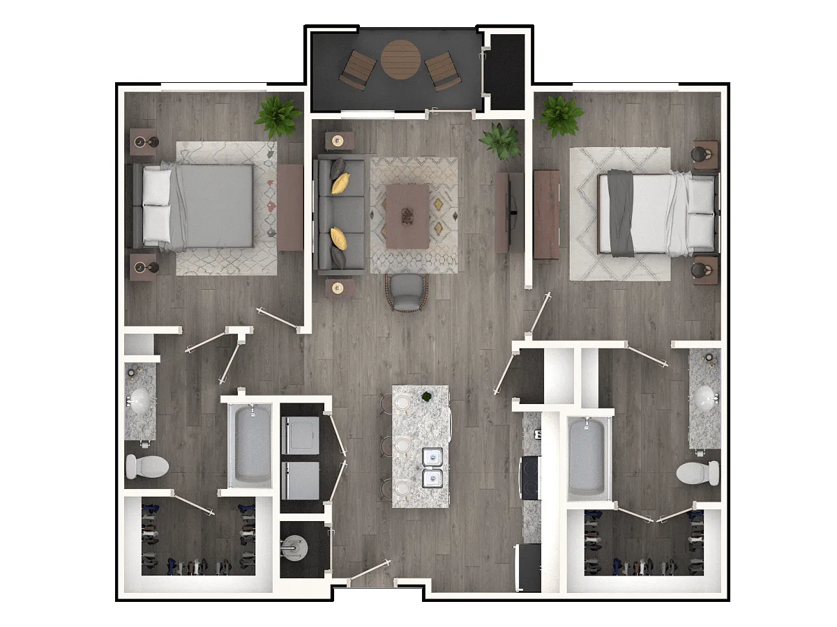 Floor plan B1