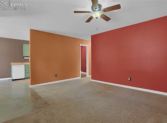 Home includes central air and ceiling fans