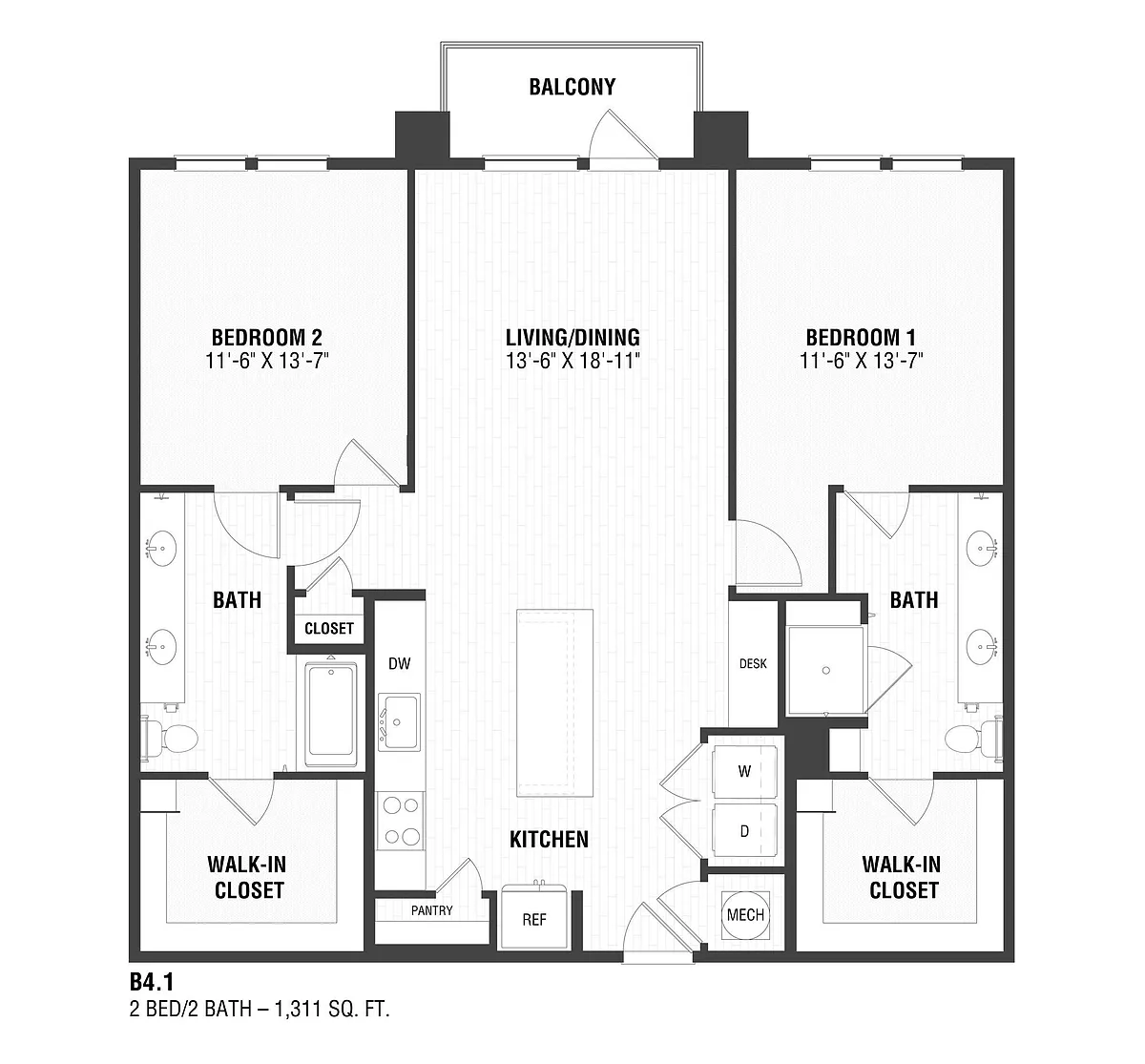 Floor plan B41