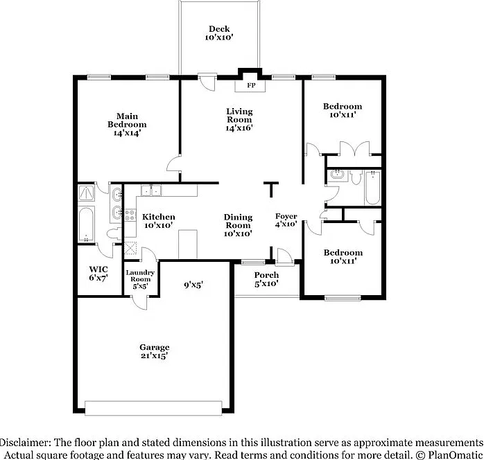 3 bed, 2.0 bath, 1442 sqft, $1,985 — Photo 2
