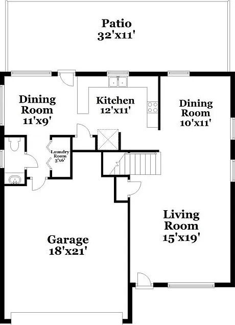 4 bed, 2.5 bath, 1990 sqft, $2,700 — Photo 2