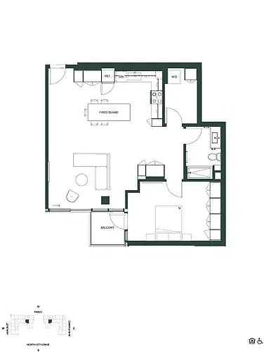 Floor plan A-4