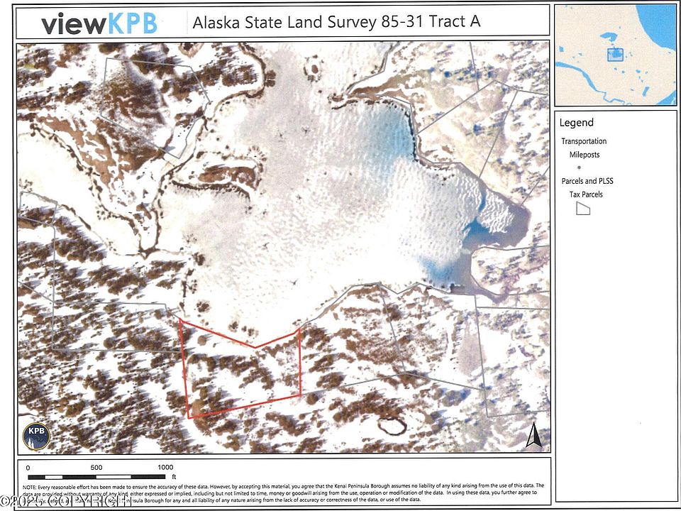 1st image of Township Road A Alaska State Land Survey #85-31