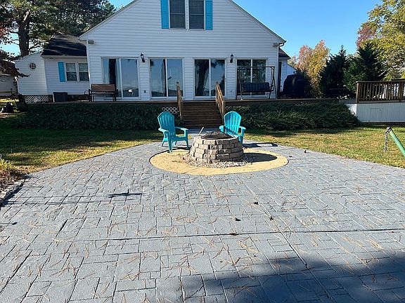 Patio and fire pit 