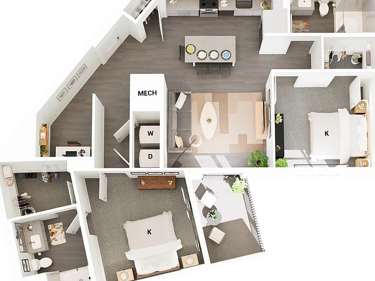 B22 floor plan The 305, A Broadstone Community