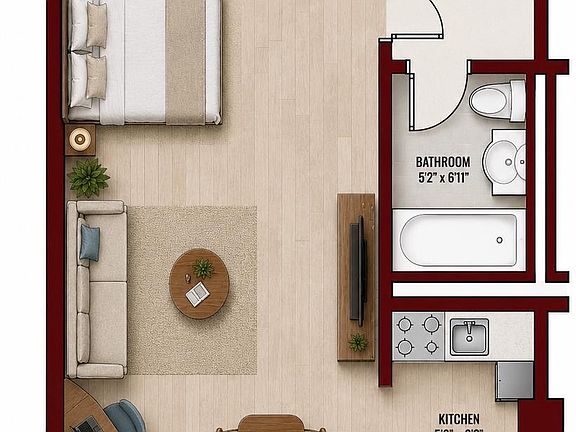 2nd image of 1121 Arlington Blvd APT 722