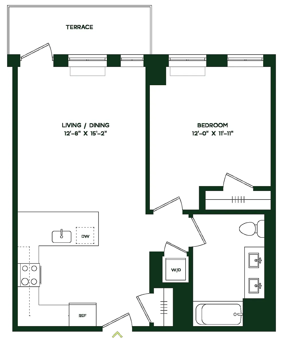 Floor plan A3E