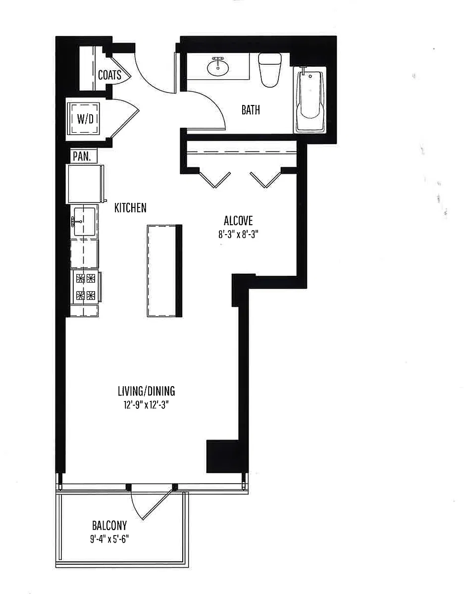 Floor plan Convertible