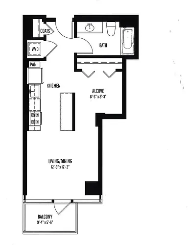 Floor plan Convertible