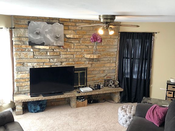 Living Room with Fireplace