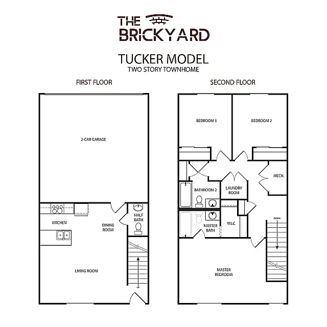 Floor plan 2-Story Tucker