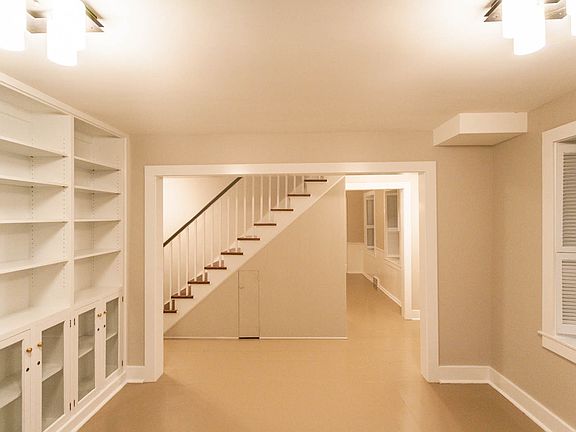 Looking at entry area