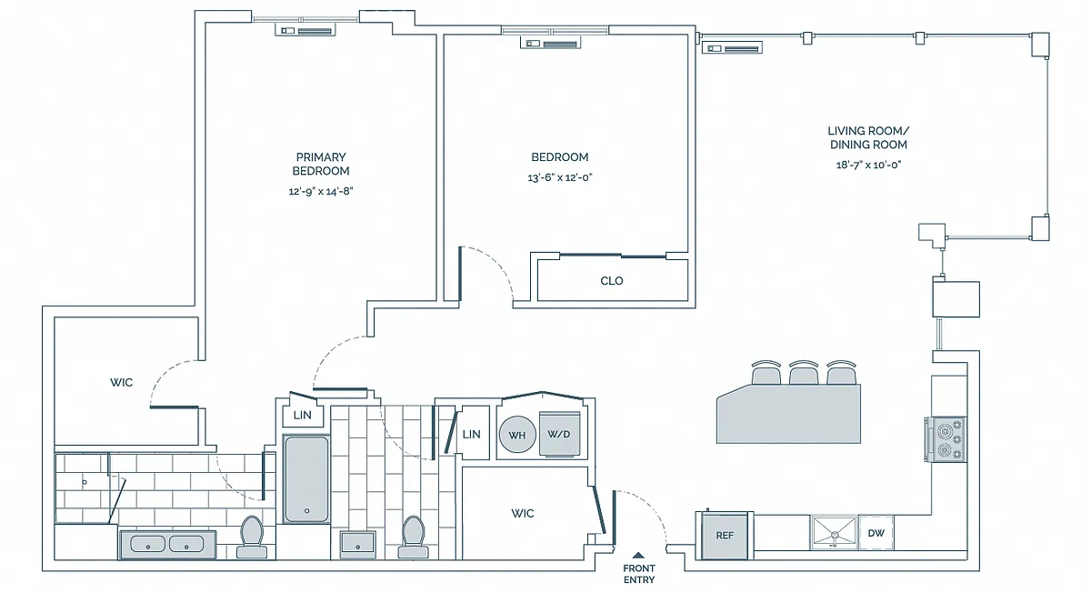 Floor plan NOR-B08