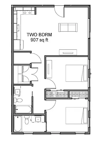 Floor plan 2A