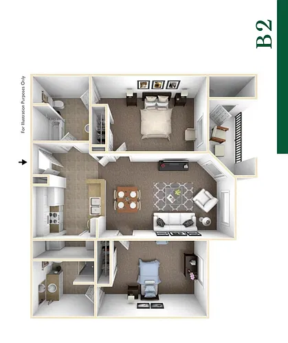 Floor plan B2
