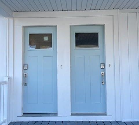 Each unit has a private entrance