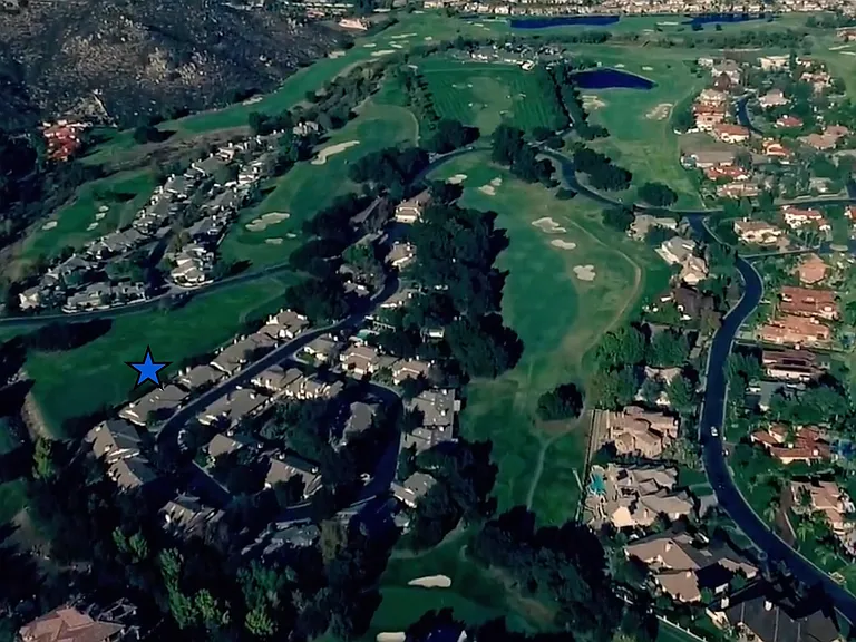 Aerial view of condo