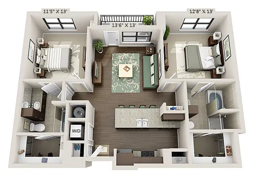 Floor plan Discover (B2A)