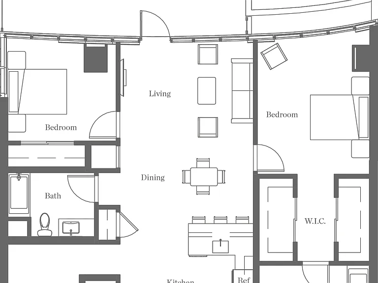 A16 floor plan Kurve