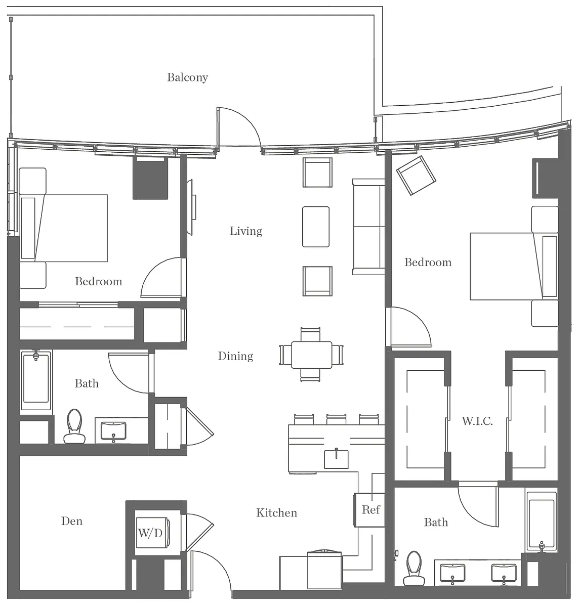 Floor plan A16