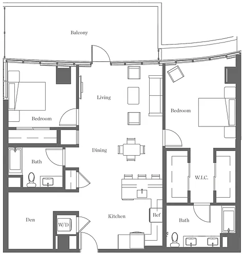 Floor plan A16