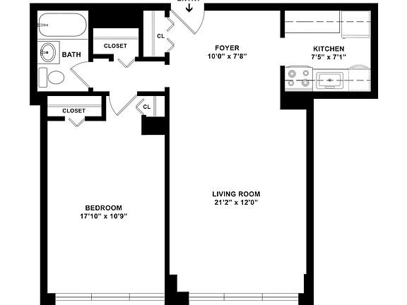 2nd image of 160 E 38th St APT 24G