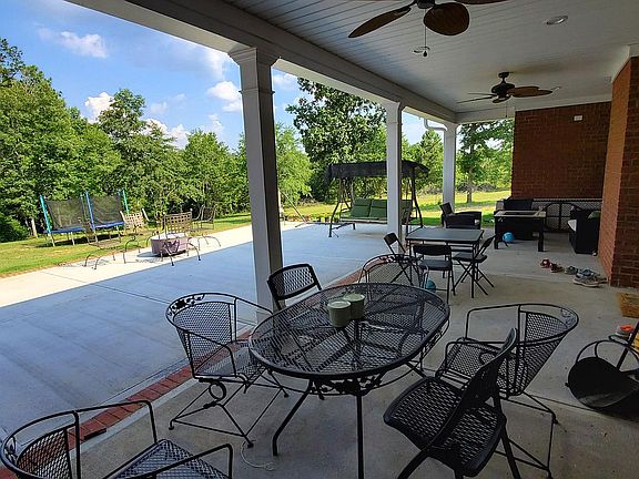 Large Coverage Back Porch