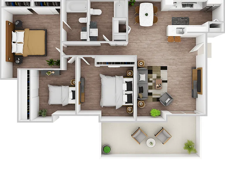 3-Bed-2-Bath 3-Bed-2-Bath