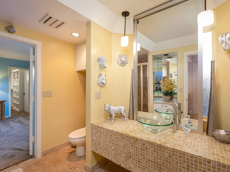 Bathroom of second master.