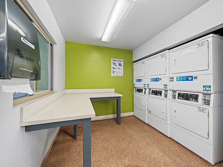 Enjoy the convenience of in-building laundry just steps from your door.