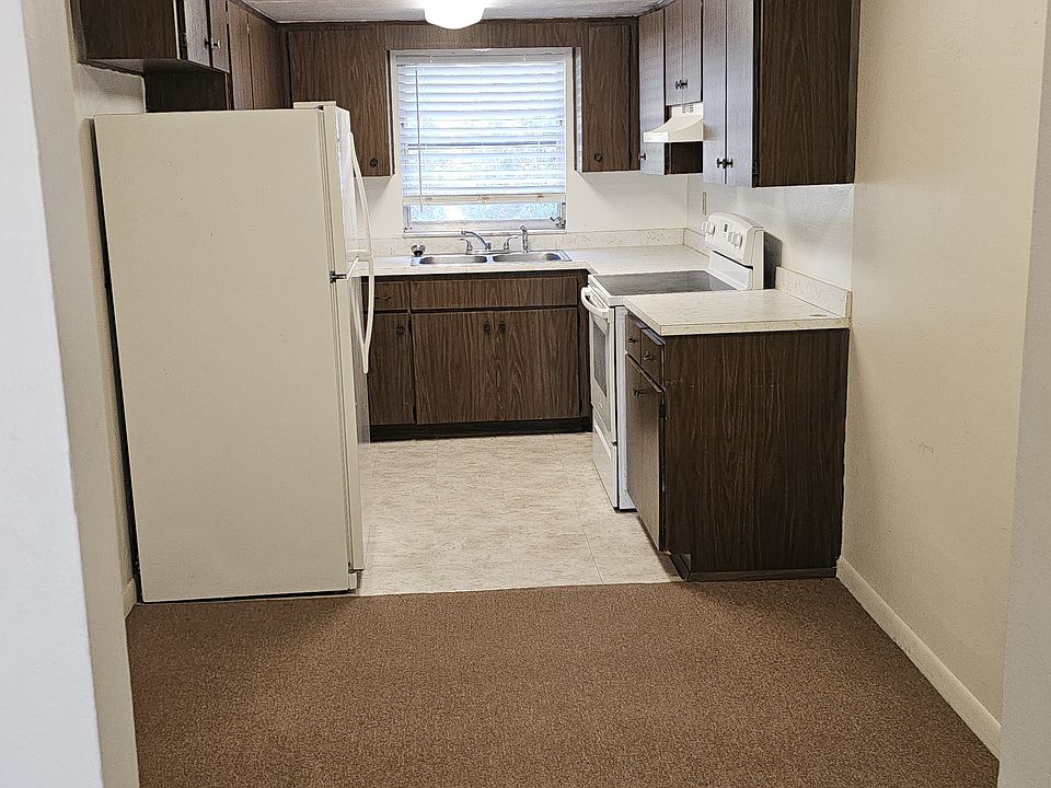 Kitchen with flex office or dining space.