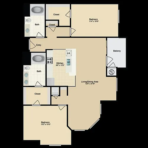 Floor plan TUSCANY